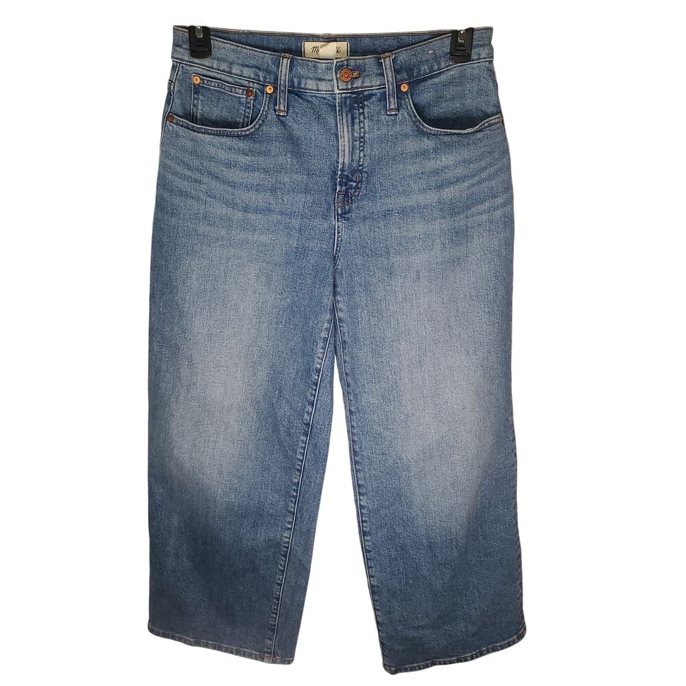 Madewell Perfect Vintage Wide Leg Jeans 30P Petite (31x27) Capsule Wardrobe